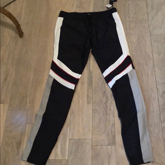 pacsun nylon track pants